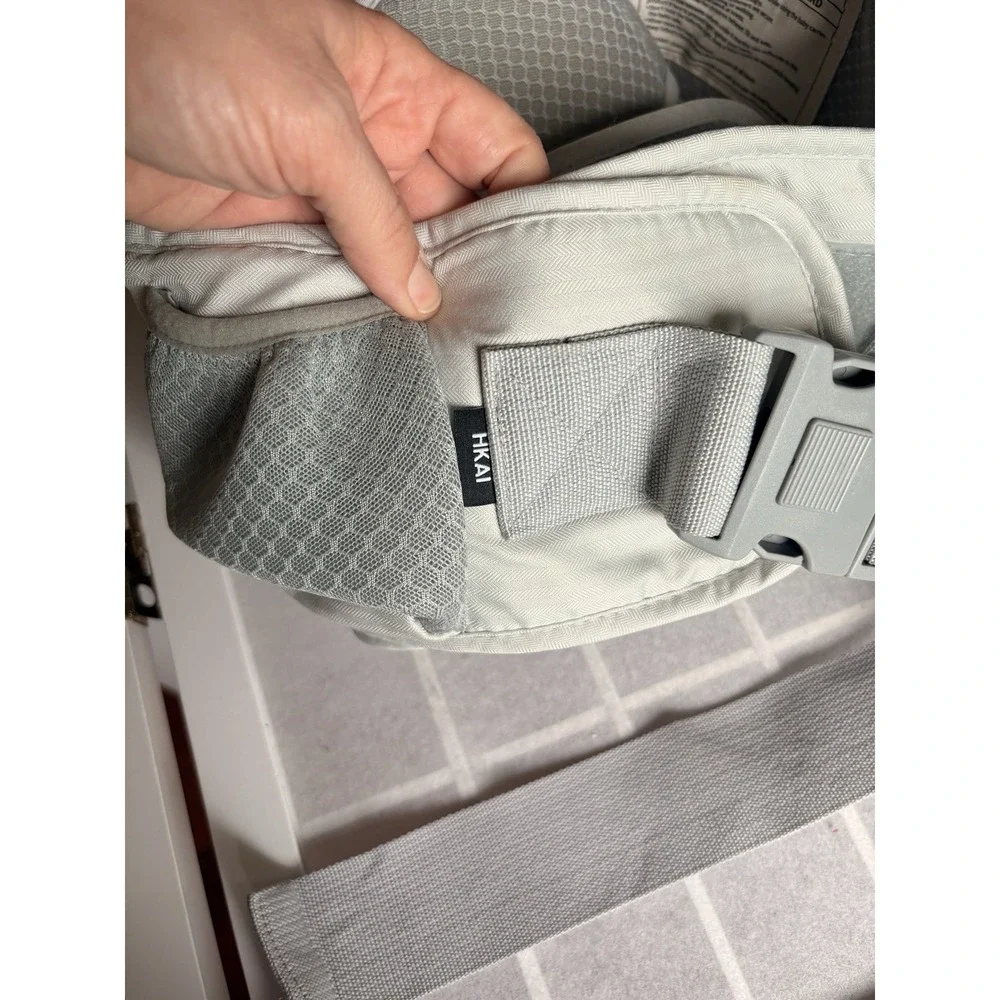 HKAI Toddler Carrier ‎ w/ Storage Pockets Ergonomic Hip Seat Toddler Gray